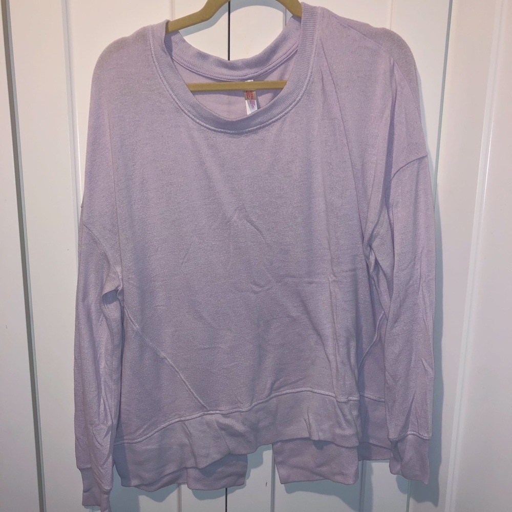 Soft purple long sleeve